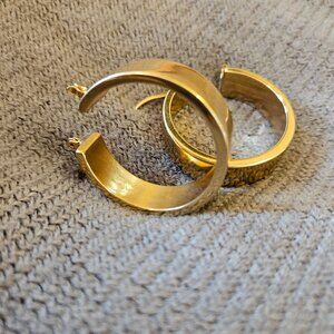 LAFAYETTE 148 New York Brass Hoop Earrings